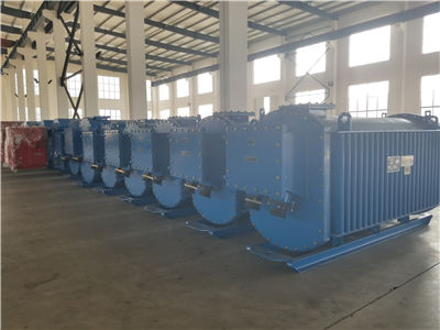 礦用變壓器整裝待發(fā)內蒙古